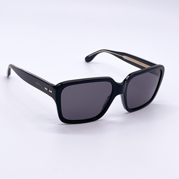 NEW GUCCI GG0786S 002 UNISEX SUNGLASSES GUCCI GG0786S BLACK - Picture 6 of 12